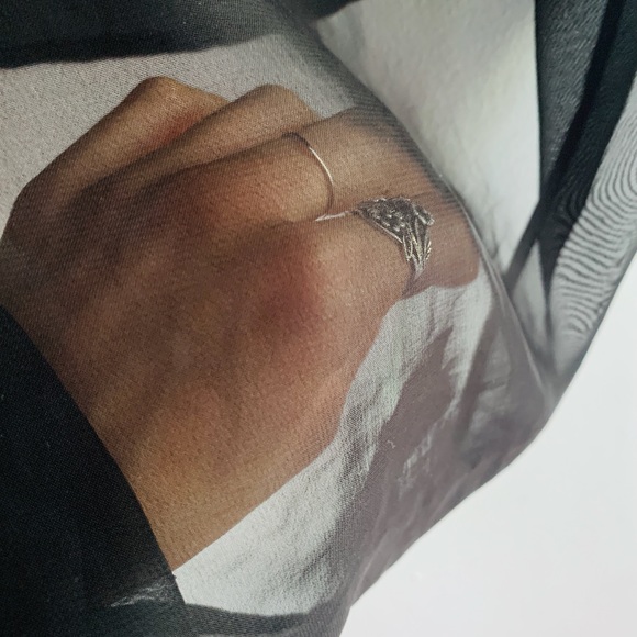 Sheer black Swim Cover-up -add to any bundle Free! - Picture 7 of 8